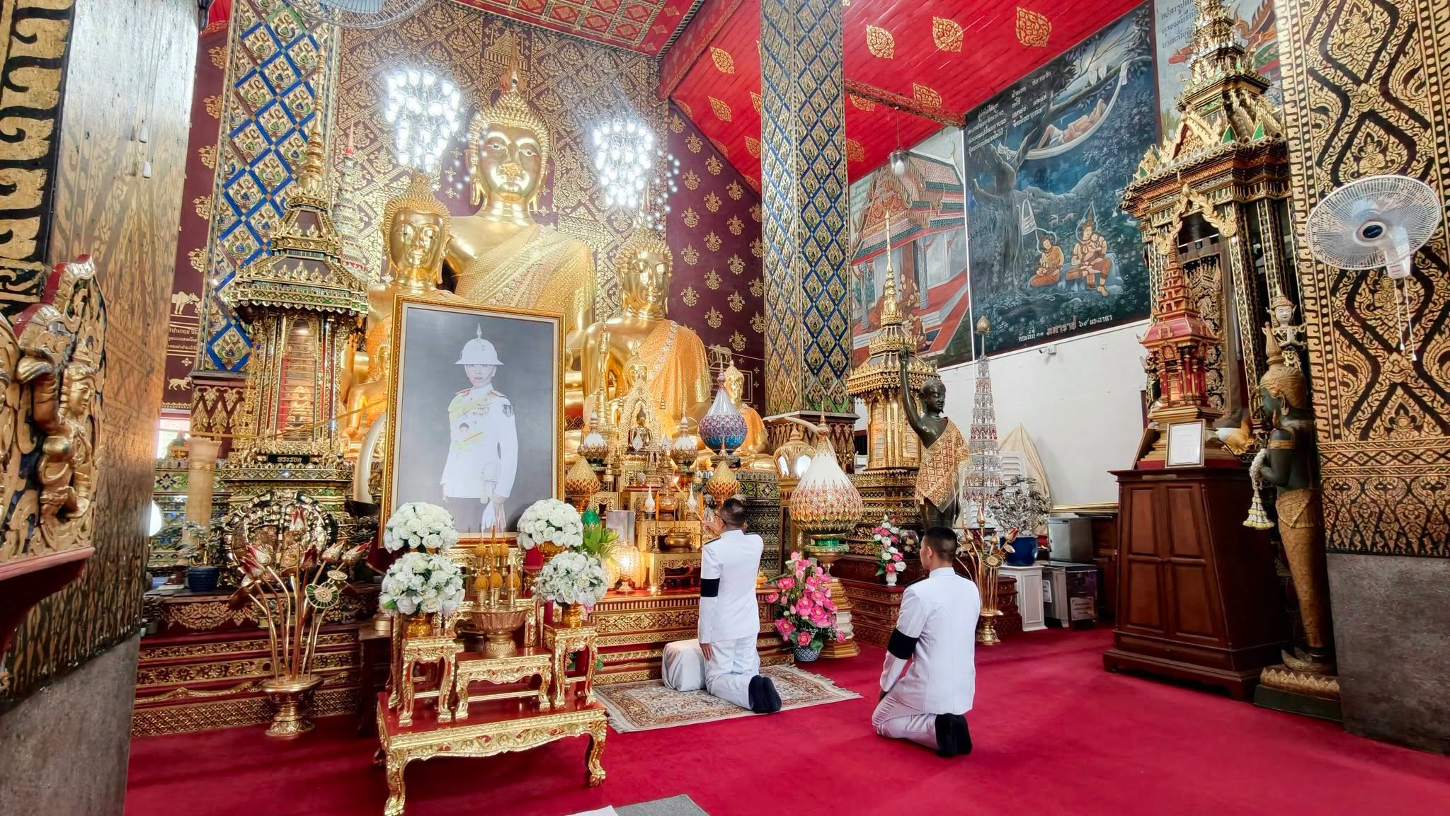 จังหวัดลำพูน จัดพิธีสวดบำเพ็ญกุศล ในวาระครบ 50 วัน (ปัญญาสมวาร) แห่งการสิ้นพระชนม์ ถวายเป็นพระกุศลแด่สมเด็จพระเจ้าลูกเธอ เจ้าฟ้าพัชรกิติยาภาฯ  ณ วัดพระธาตหริภุญชัย วรมหาวิหาร ต.ในเมือง อ.เมือง จ.ลำพูน 