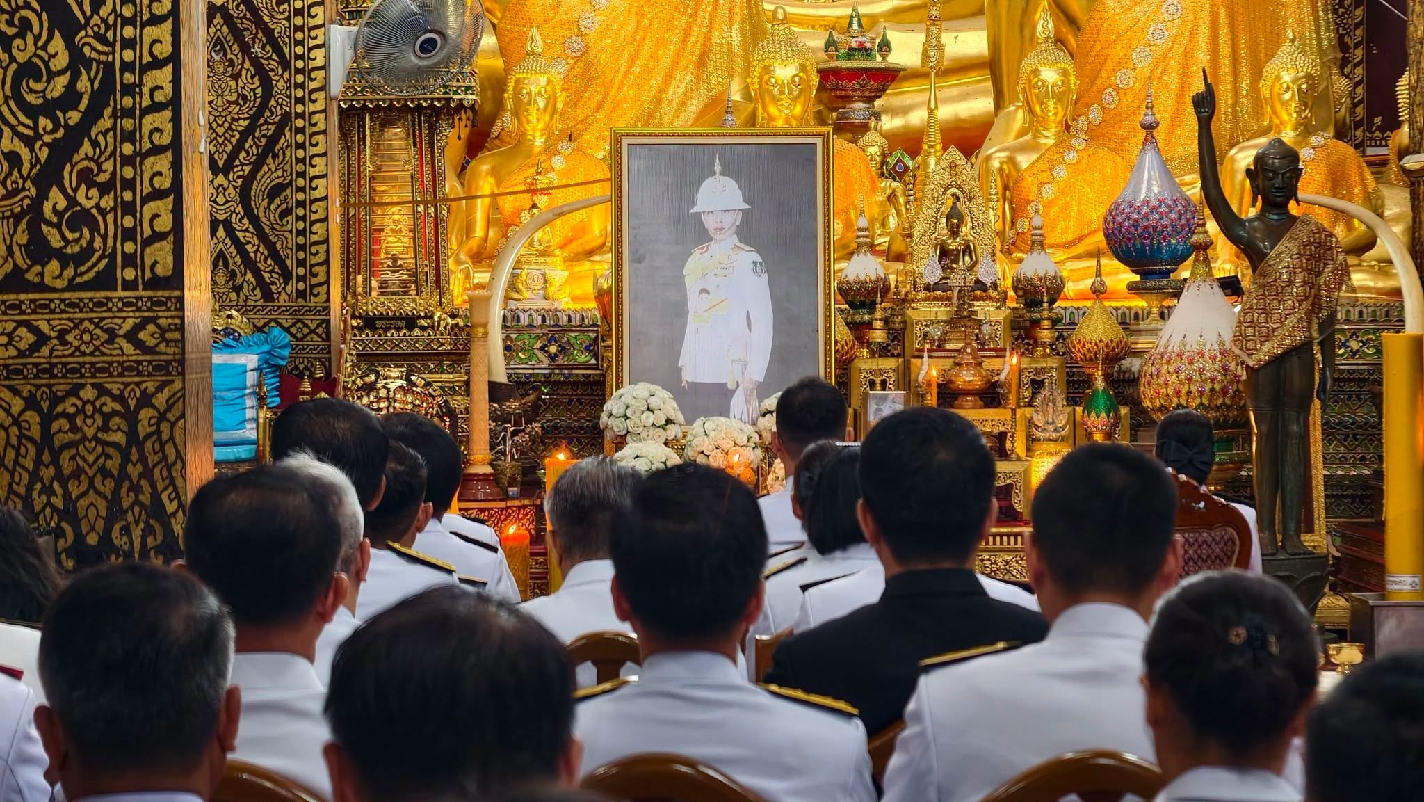 จังหวัดลำพูน จัดพิธีบำเพ็ญกุศลและทำบุญตักบาตร ในวาระครบ 100 วัน  (สตมวาร) แห่งการสิ้นพระชนม์ ถวายเป็นพระกุศลแด่สมเด็จพระเจ้าลูกเธอ เจ้าฟ้าพัชรกิติยาภา นเรนทิราเทพยวดี กรมหลวงราชสาริณีสิริพัชร มหาวัชรราชธิดา